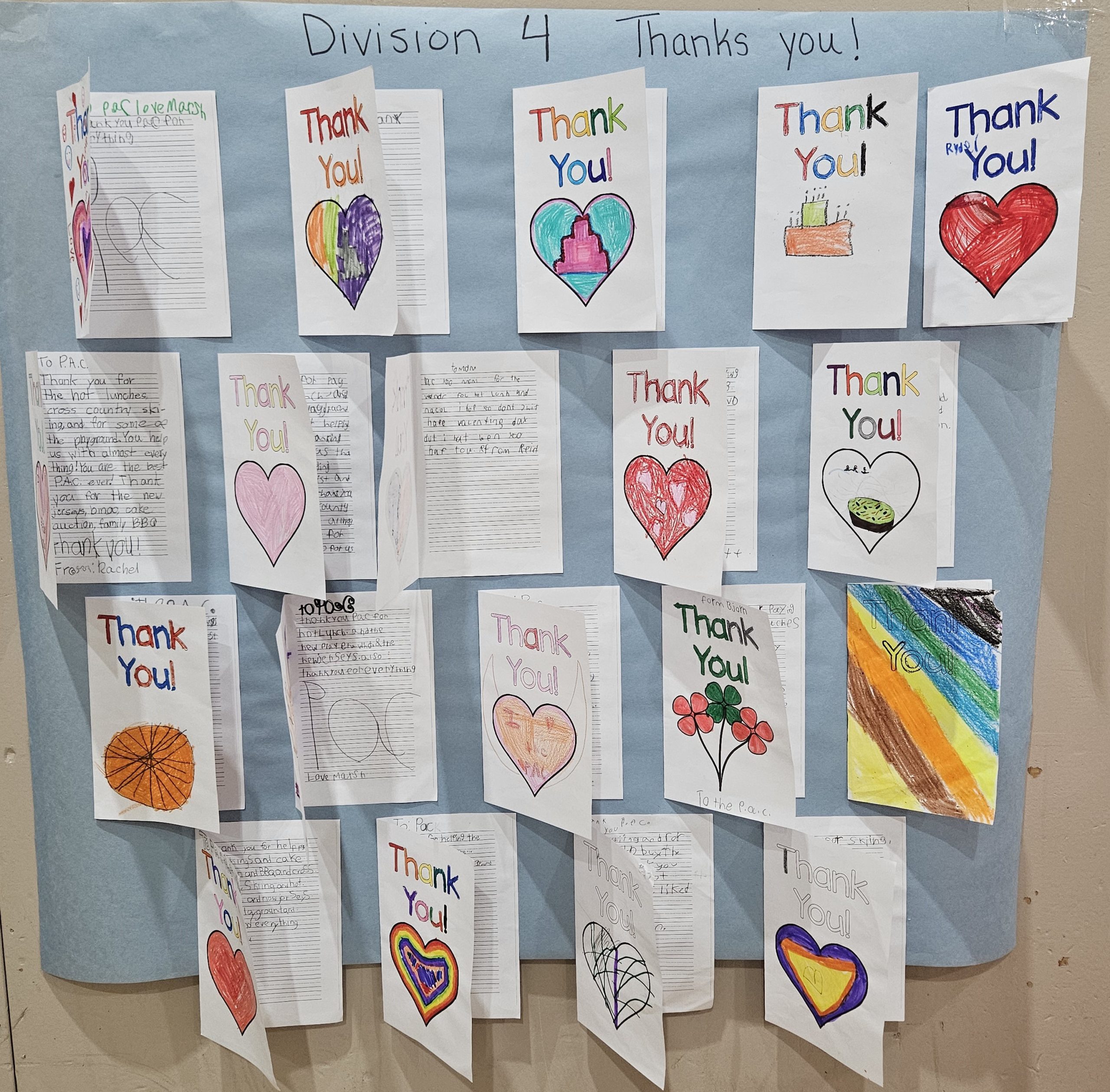 TES_Feb_2025_Thank you cards to PAC